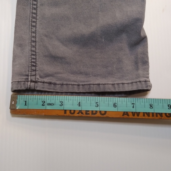 Carhartt Grey Carpenter Jean's Sz 14 - Picture 10 of 14